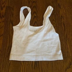 Free People White Tank Top size small
